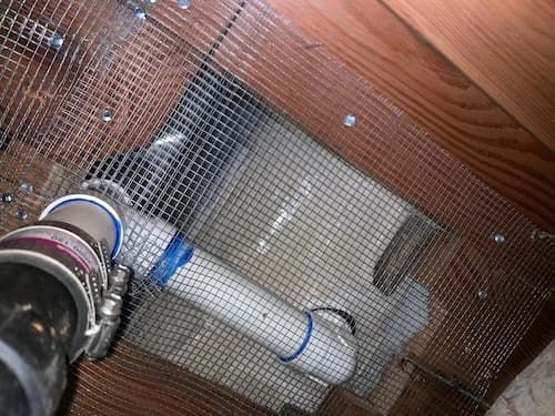 Steel wool pest exclusion sealing gaps for rodent proofing